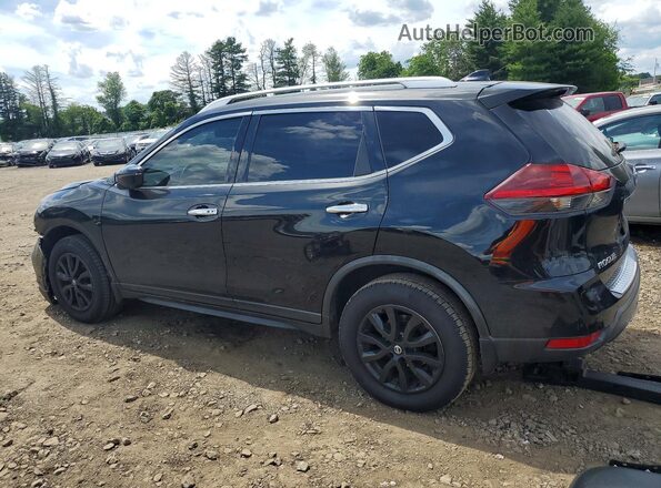 KNMAT2MV9JP502608 2018 NISSAN ROGUE Black უკანა მარცხენა