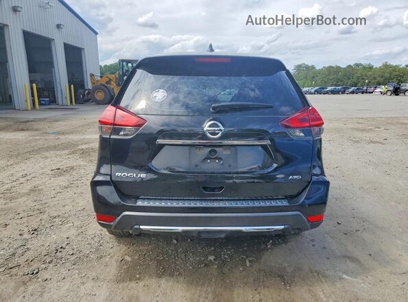 KNMAT2MV9JP538055 2018 NISSAN ROGUE Black Vista trasera