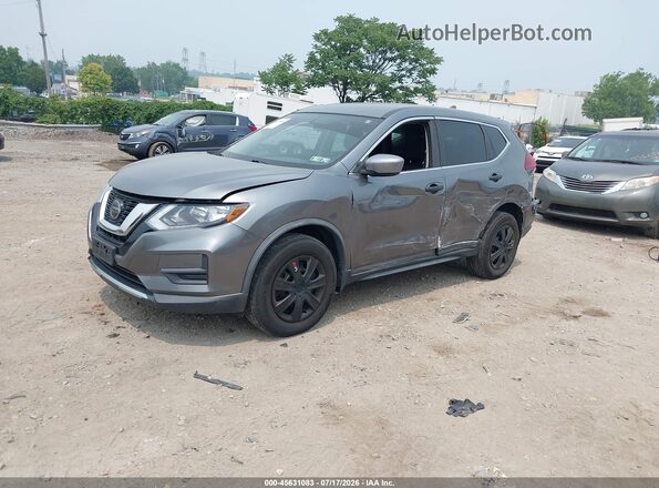 KNMAT2MV9JP543109 2018 NISSAN ROGUE Gray Vista tres cuartos delantera izquierda