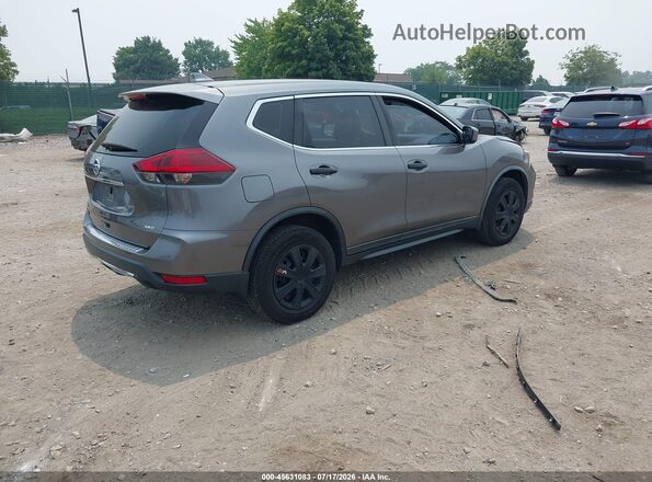 KNMAT2MV9JP543109 2018 NISSAN ROGUE Gray Trasero derecho