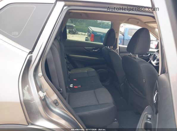 KNMAT2MV9JP543109 2018 NISSAN ROGUE Gray Vista de la etiqueta del VIN