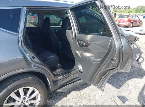 KNMAT2MV9JP591922 2018 NISSAN ROGUE Gray VIN կոդի պիտակի տեսք