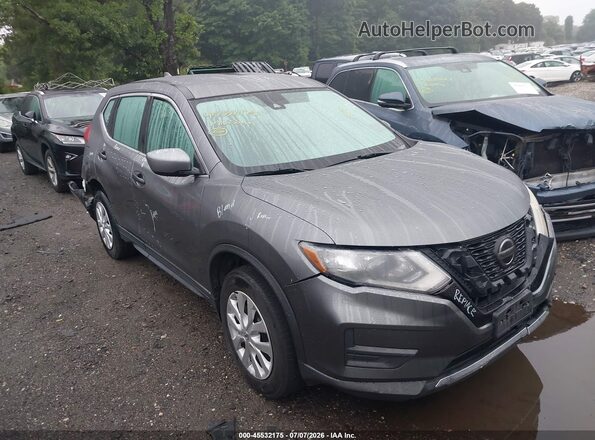 KNMAT2MV9KP508765 2019 NISSAN ROGUE Gray Widok wnętrza z tyłu