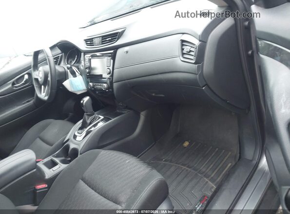 KNMAT2MV9KP535710 2019 NISSAN ROGUE Gray წინა მარცხენა ხედი სამი მეოთხედიდან