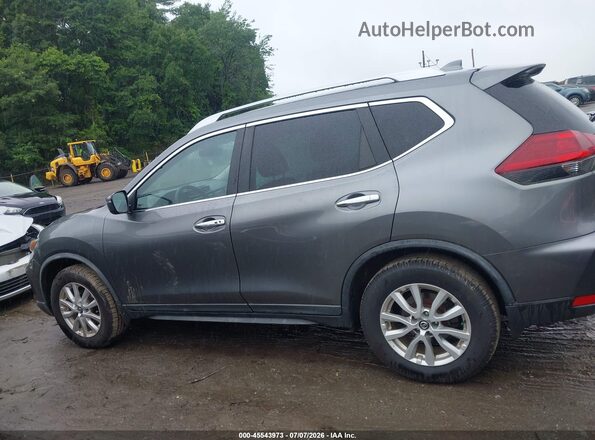 KNMAT2MV9KP535710 2019 NISSAN ROGUE Gray წინა პანელის ხედი