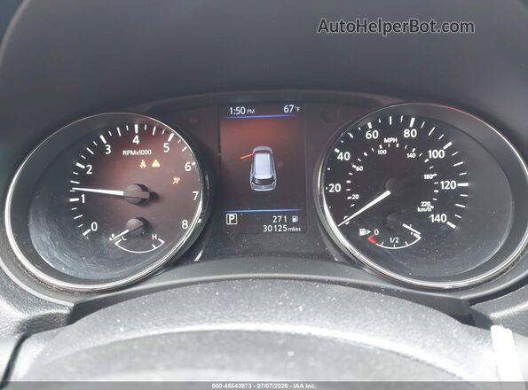 KNMAT2MV9KP535710 2019 NISSAN ROGUE Gray უკანა მარჯვენა