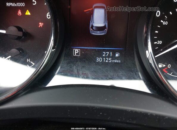 KNMAT2MV9KP535710 2019 NISSAN ROGUE Gray ხელსაწყოთა პანელის ხედი