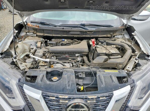 KNMAT2MV9KP548361 2019 NISSAN ROGUE Silver Вид підкапотного простору