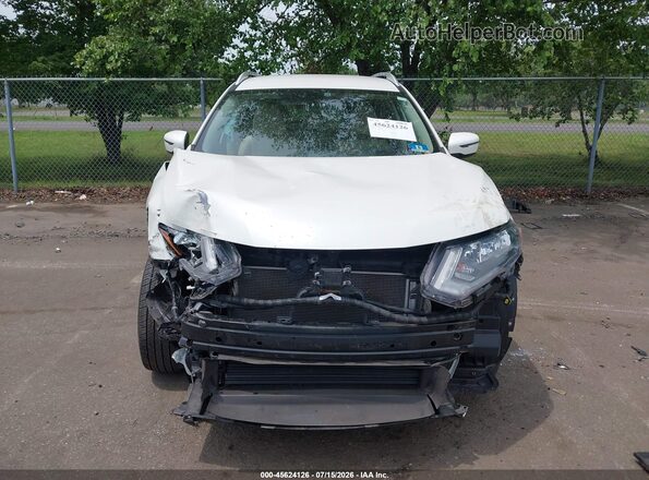 KNMAT2MV9LP528788 2020 NISSAN ROGUE White Вид щитка приладів