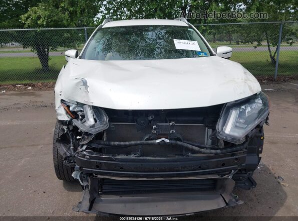 KNMAT2MV9LP528788 2020 NISSAN ROGUE White Вид спереду