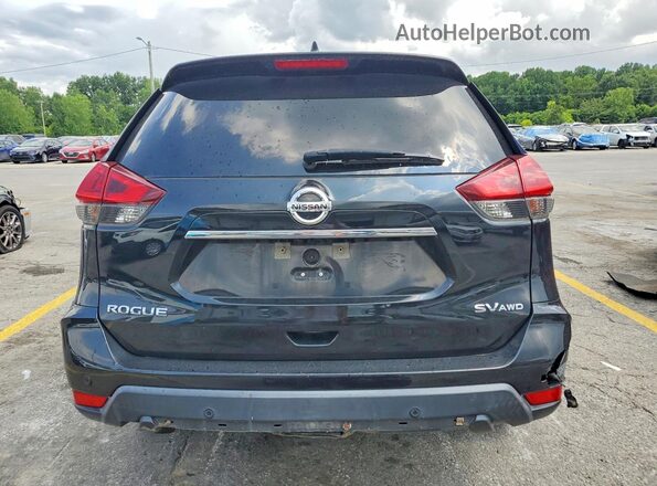 KNMAT2MV9LP528791 2020 NISSAN ROGUE Black Widok z tyłu