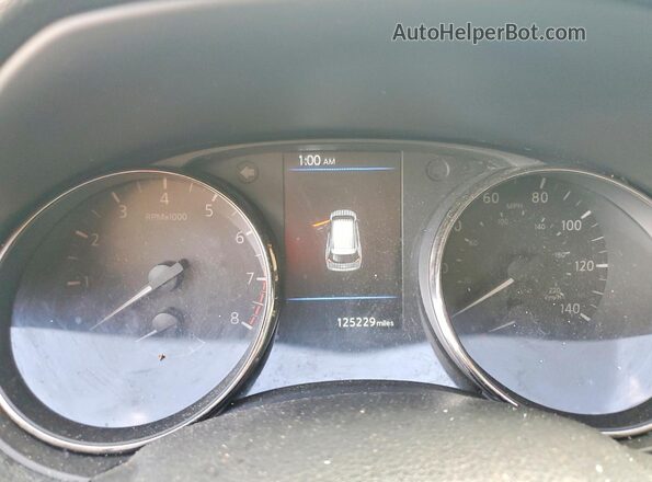 KNMAT2MV9LP528791 2020 NISSAN ROGUE Black Widok zestawu wskaźników