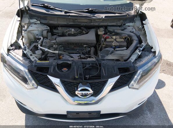 KNMAT2MVXGP690371 2016 NISSAN ROGUE White Vista trasera