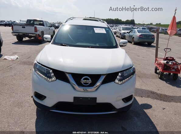 KNMAT2MVXGP690371 2016 NISSAN ROGUE White Vista frontal