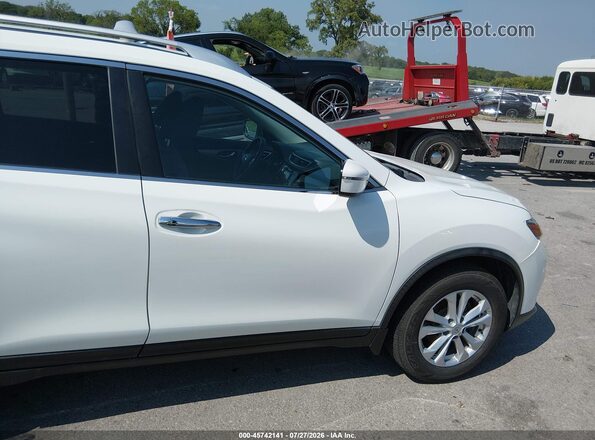 KNMAT2MVXGP690371 2016 NISSAN ROGUE White Vista interior de 360 grados