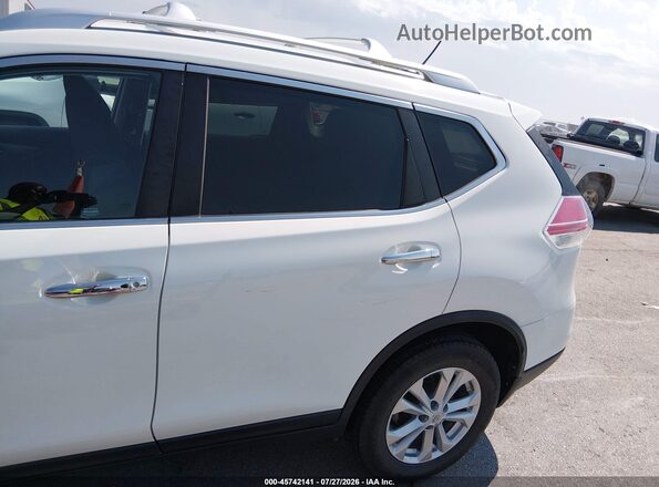 KNMAT2MVXGP690371 2016 NISSAN ROGUE White Vista interior trasera