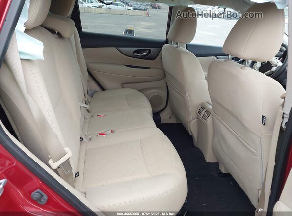 KNMAT2MVXGP692668 2016 NISSAN ROGUE Red VIN კოდის სტიკერის ხედი