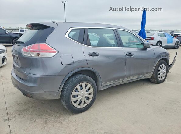KNMAT2MVXGP696509 2016 NISSAN ROGUE Silver Trasero derecho
