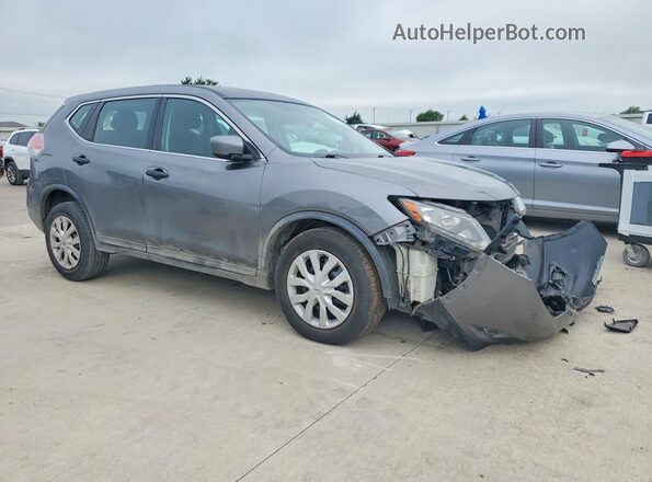 KNMAT2MVXGP696509 2016 NISSAN ROGUE Silver Delantero derecho