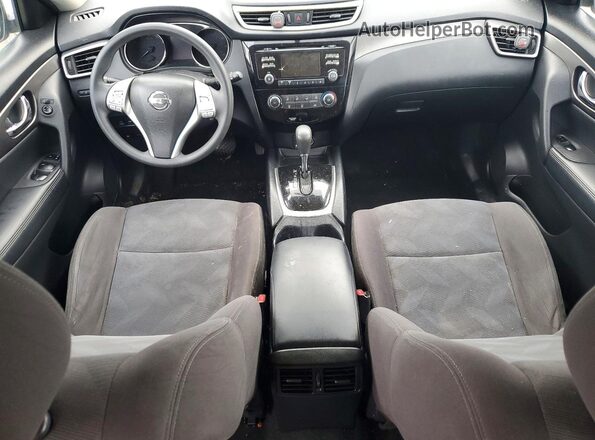 KNMAT2MVXGP696509 2016 NISSAN ROGUE Silver Vista del salpicadero