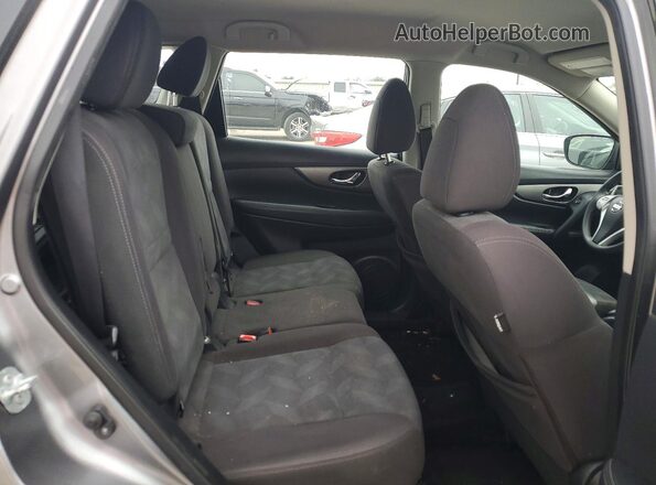 KNMAT2MVXGP696509 2016 NISSAN ROGUE Silver Vista interior trasera