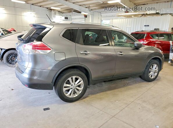 KNMAT2MVXGP700946 2016 NISSAN ROGUE Угольный Задняя правая четверть