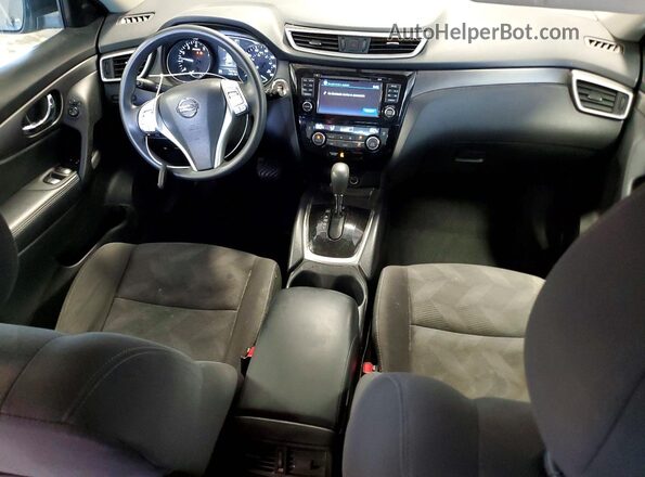 KNMAT2MVXGP700946 2016 NISSAN ROGUE Угольный Вид панели приборов