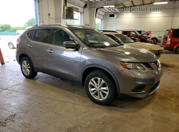 KNMAT2MVXGP700946 2016 NISSAN ROGUE Угольный Передняя правая четверть
