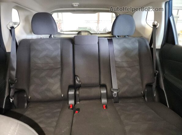 KNMAT2MVXGP701210 2016 NISSAN ROGUE Синий Вид задних сидений
