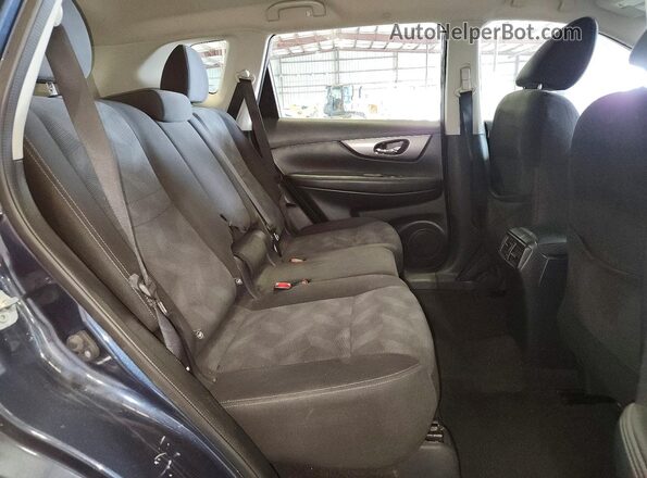KNMAT2MVXGP701210 2016 NISSAN ROGUE Синий Вид задней части салона