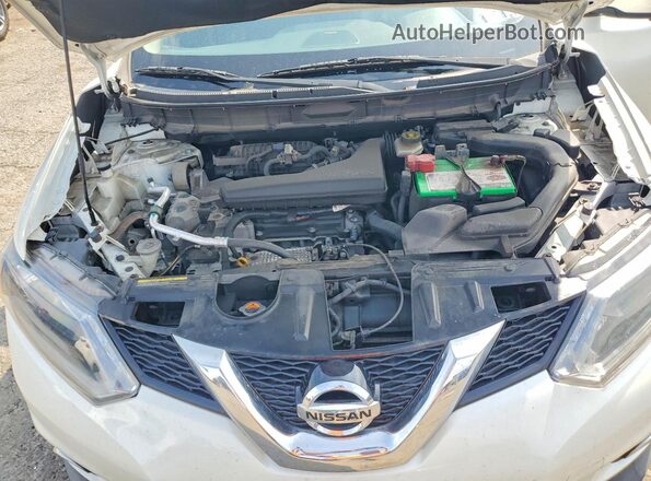 KNMAT2MVXGP712479 2016 NISSAN ROGUE White Շարժիչի բաժամունքի տեսք