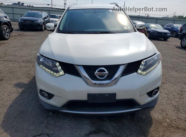 KNMAT2MVXGP712479 2016 NISSAN ROGUE White Դիմացի տեսք