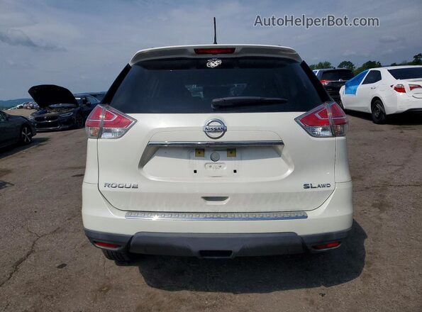 KNMAT2MVXGP712479 2016 NISSAN ROGUE White Հետևի տեսք