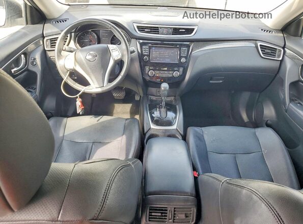 KNMAT2MVXGP712479 2016 NISSAN ROGUE White Առջևի վահանակի տեսք