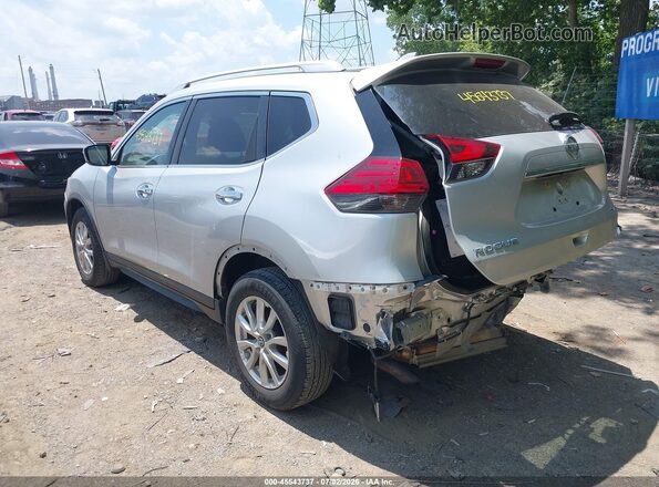 KNMAT2MVXHP526331 2017 NISSAN ROGUE Серебряный Задняя левая четверть