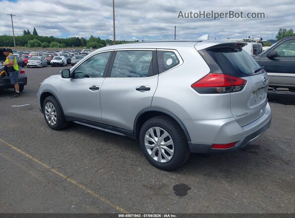 KNMAT2MVXHP533909 2017 NISSAN ROGUE Серебряный Задняя левая четверть