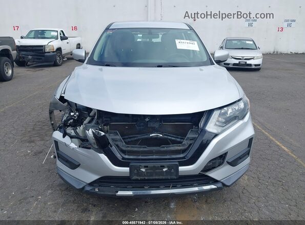 KNMAT2MVXHP533909 2017 NISSAN ROGUE Серебряный Вид щитка приборов