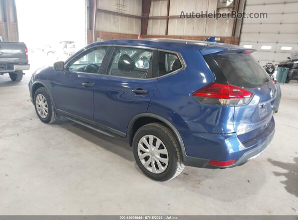 KNMAT2MVXHP560611 2017 NISSAN ROGUE Blue Tył lewy