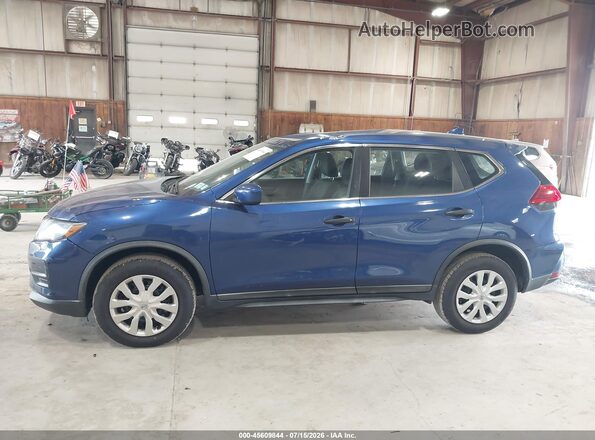 KNMAT2MVXHP560611 2017 NISSAN ROGUE Blue Widok wnętrza 360 stopni