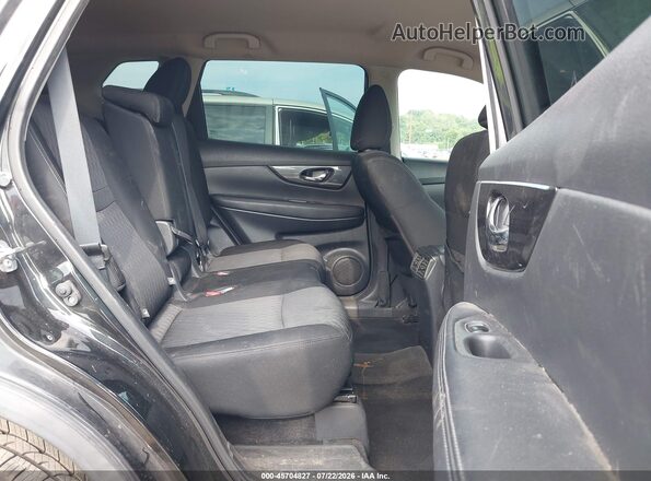 KNMAT2MVXJP515478 2018 NISSAN ROGUE Black Widok naklejki z numerem VIN