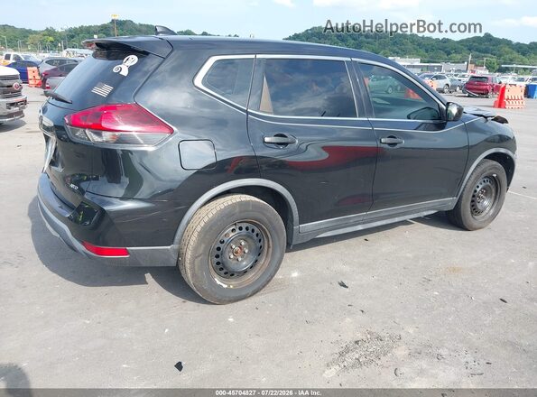KNMAT2MVXJP515478 2018 NISSAN ROGUE Black Tył prawy