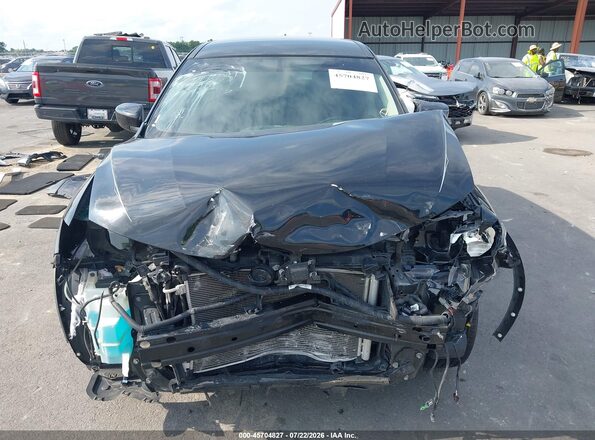 KNMAT2MVXJP515478 2018 NISSAN ROGUE Black Widok wnętrza z tyłu