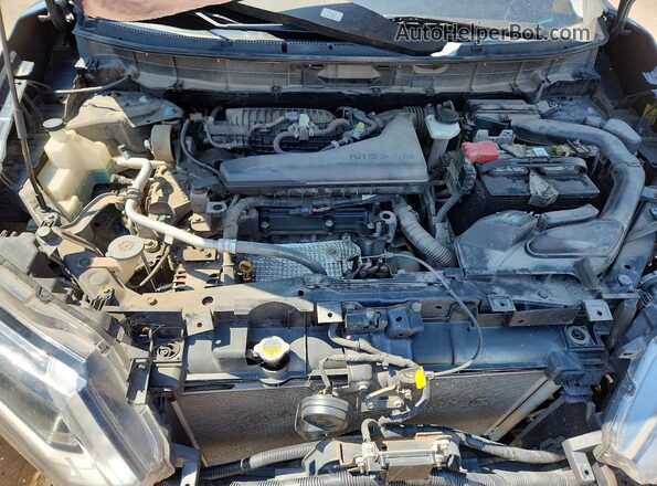 KNMAT2MVXJP528764 2018 NISSAN ROGUE Black Вид підкапотного простору