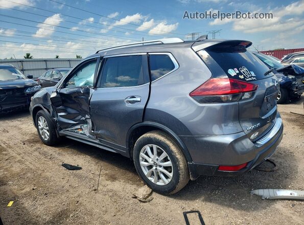 KNMAT2MVXJP567161 2018 NISSAN ROGUE Gray Trasero izquierdo