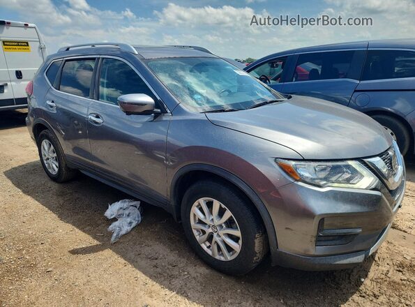 KNMAT2MVXJP567161 2018 NISSAN ROGUE Gray Delantero derecho