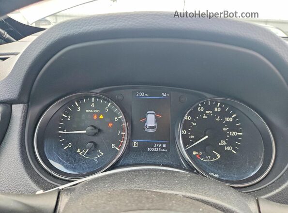 KNMAT2MVXJP567161 2018 NISSAN ROGUE Gray Vista del cuadro de instrumentos