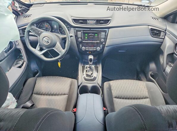 KNMAT2MVXJP567161 2018 NISSAN ROGUE Gray Vista del salpicadero