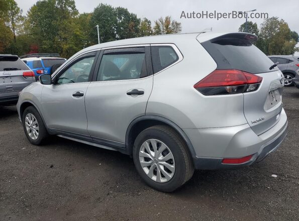 KNMAT2MVXJP568231 2018 NISSAN ROGUE Silver Trasero izquierdo