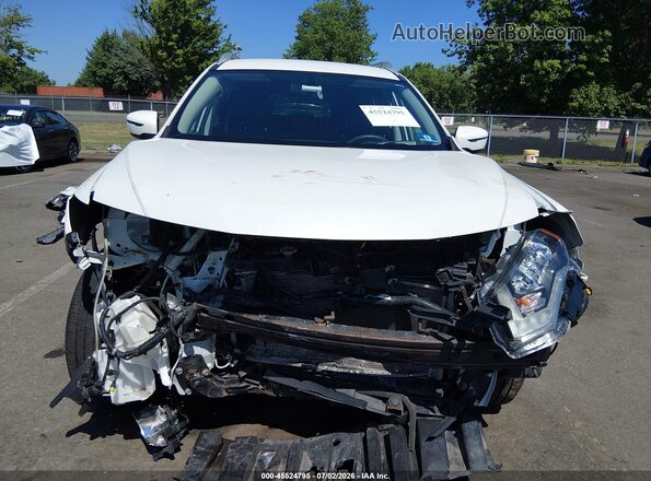 KNMAT2MVXJP582663 2018 NISSAN ROGUE White Սարքավորումների վահանակի տեսք