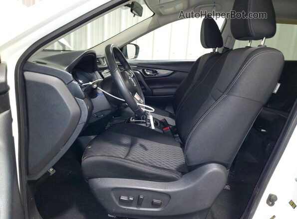 KNMAT2MVXJP596840 2018 NISSAN ROGUE White წინა სალონის ხედი